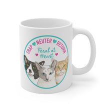 Load image into Gallery viewer, Charlie, Iris, and Kit Kit | FUNDRAISER for Feral At Heart | Mug - Detezi Designs-27666315828599095473
