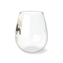 Load image into Gallery viewer, Chase, Minnie, + Jack | A&amp;E IVDD French Bulldog Rescue | Stemless Wine Glass - Detezi Designs-10689372215411895420
