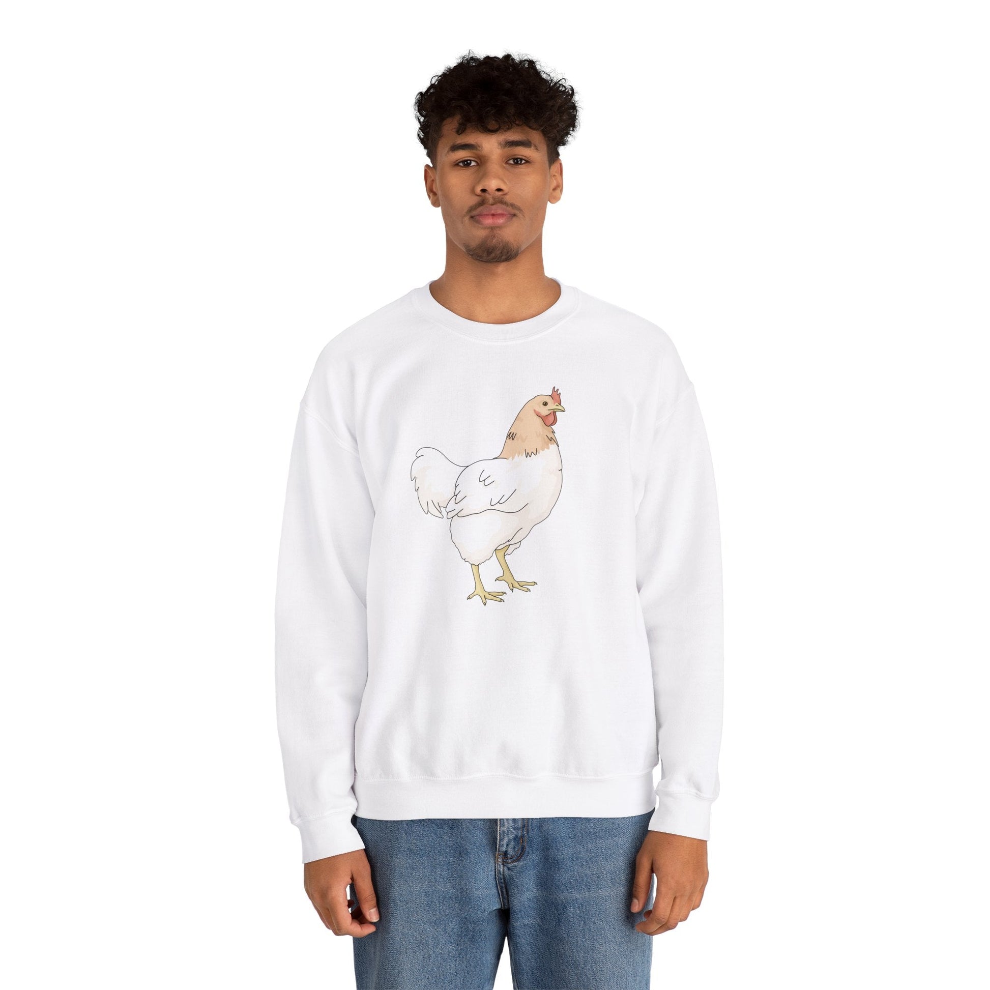 Chicken | Crewneck Sweatshirt - Detezi Designs-78092025298025068795