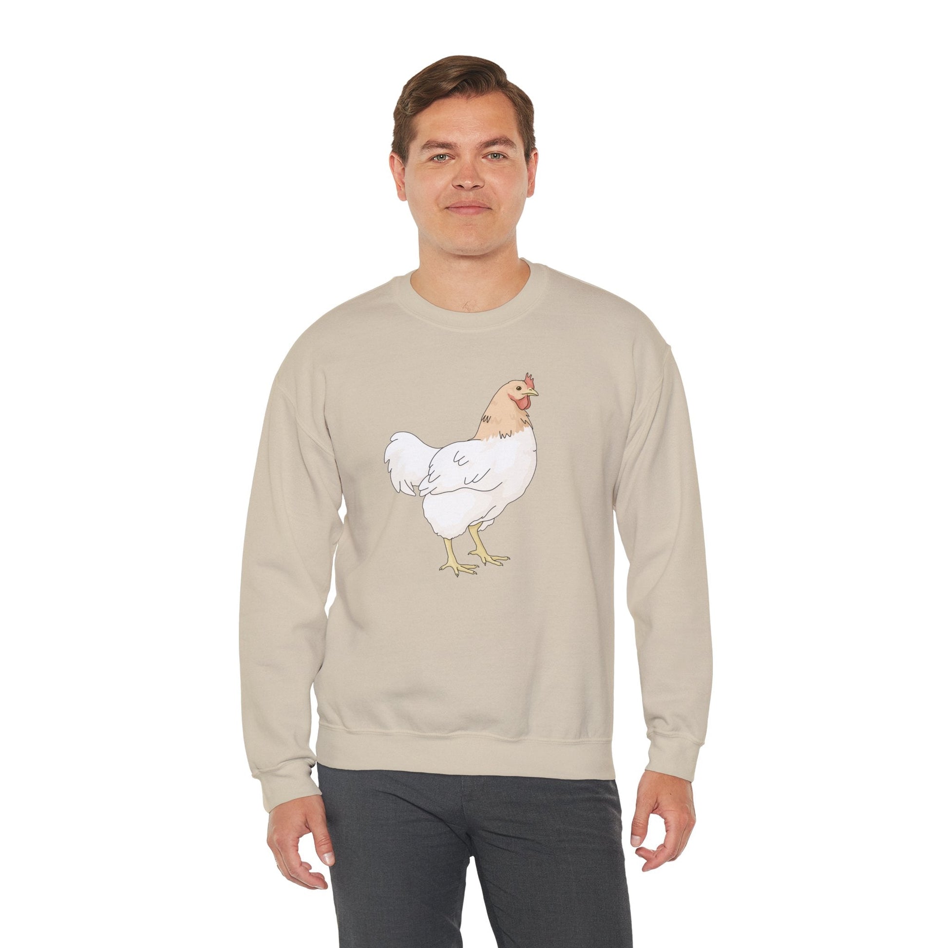 Chicken | Crewneck Sweatshirt - Detezi Designs-78092025298025068795