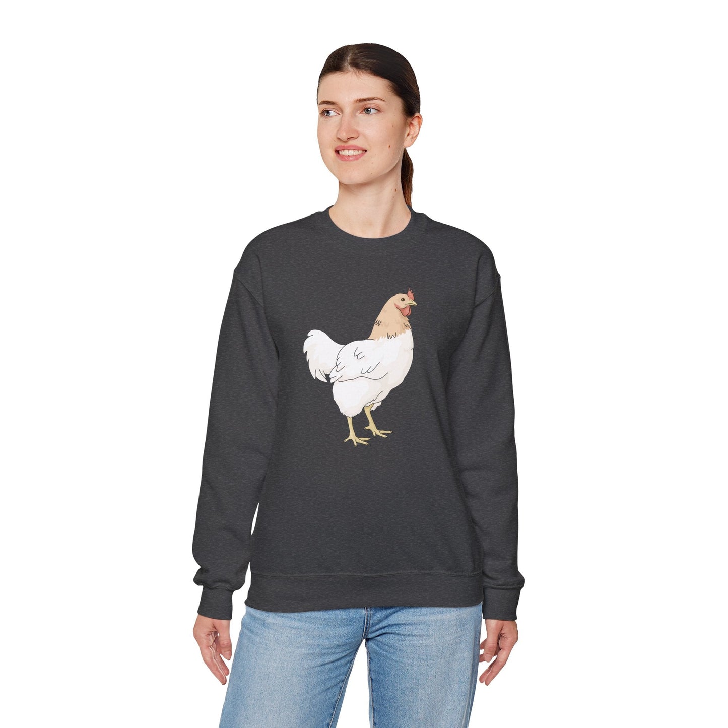 Chicken | Crewneck Sweatshirt - Detezi Designs-78092025298025068795