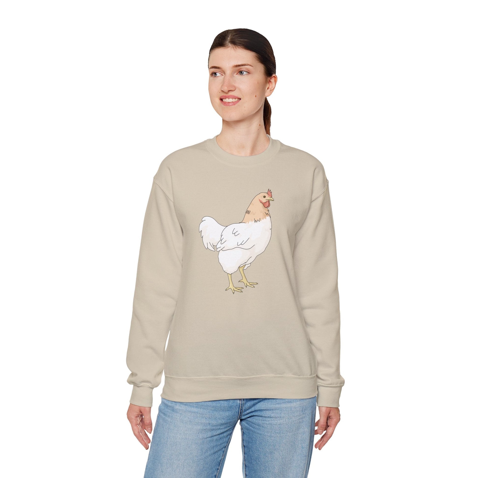 Chicken | Crewneck Sweatshirt - Detezi Designs-78092025298025068795