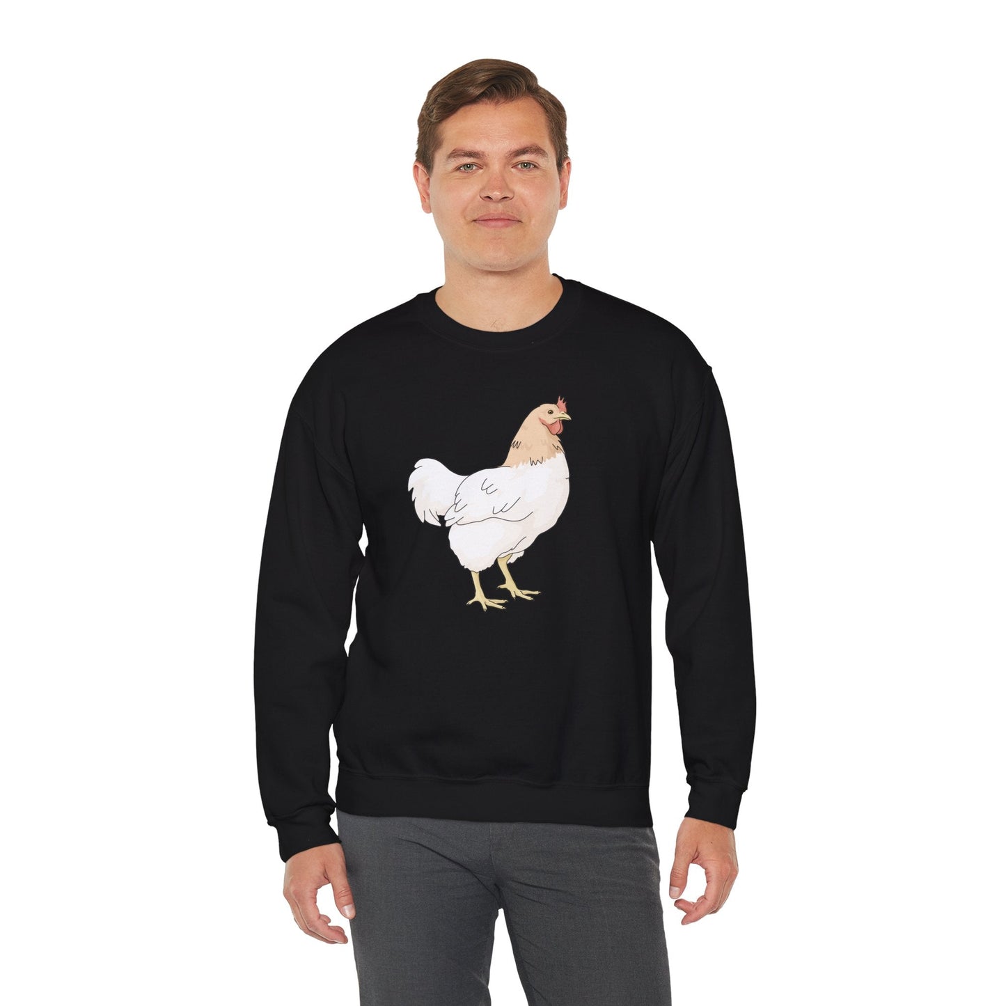 Chicken | Crewneck Sweatshirt - Detezi Designs-78092025298025068795