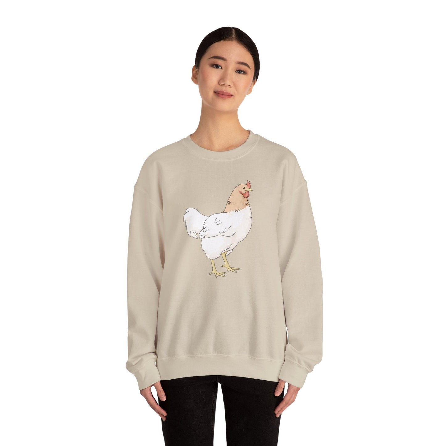 Chicken | Crewneck Sweatshirt - Detezi Designs-78092025298025068795