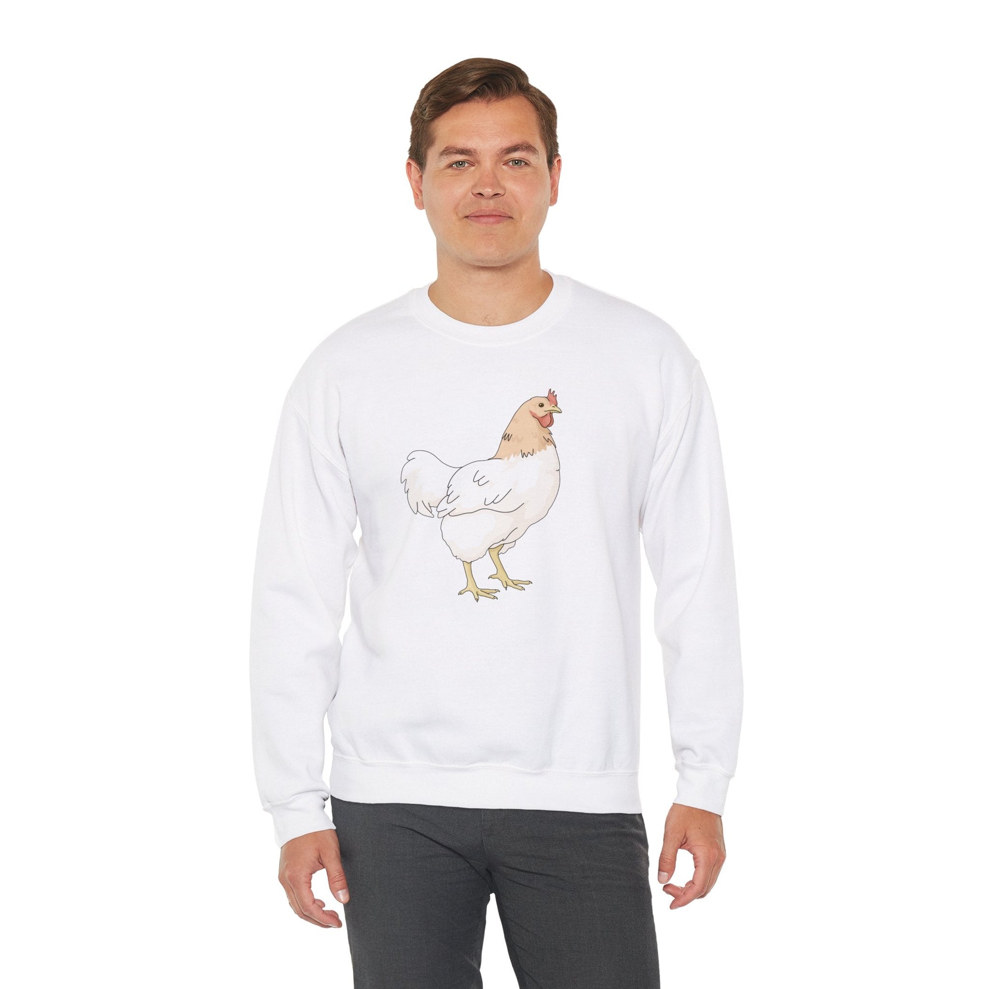 Chicken | Crewneck Sweatshirt - Detezi Designs-78092025298025068795