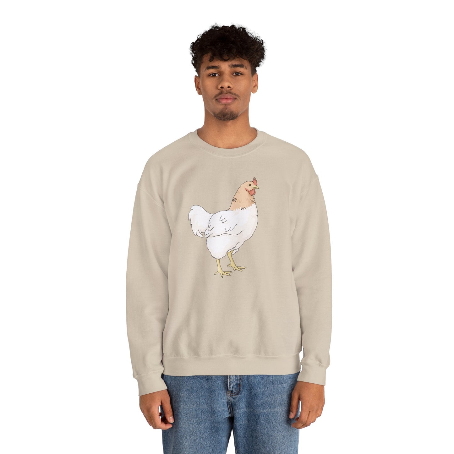 Chicken | Crewneck Sweatshirt - Detezi Designs-78092025298025068795