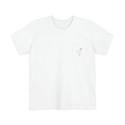 Chicken | Pocket T-shirt - Detezi Designs-18276334991687656083