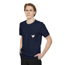 Load image into Gallery viewer, Chicken | Pocket T-shirt - Detezi Designs-18276334991687656083
