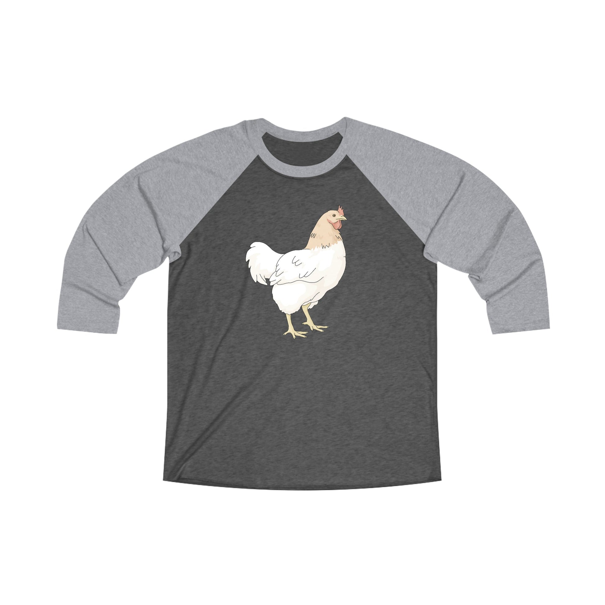 Chicken | Unisex 3\4 Sleeve Tee - Detezi Designs-33631966818745863476