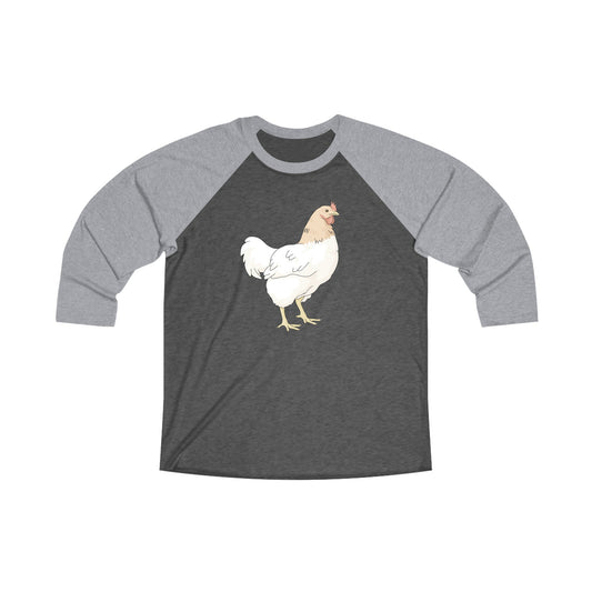 Chicken | Unisex 3\4 Sleeve Tee - Detezi Designs-33631966818745863476