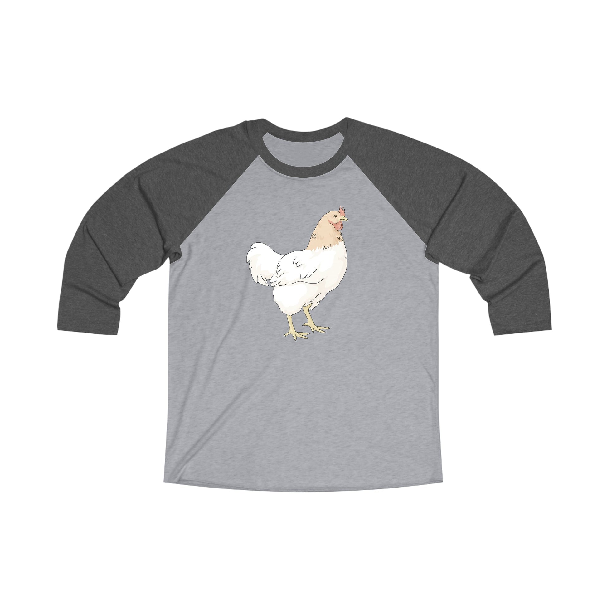 Chicken | Unisex 3\4 Sleeve Tee - Detezi Designs-65465767570011528681