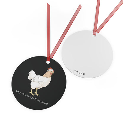 Christmas Chicken | 2023 Holiday Ornament - Detezi Designs-17726788019887598846