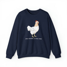 Load image into Gallery viewer, Christmas Chicken | Crewneck Sweatshirt - Detezi Designs-61668858300465938771
