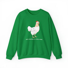 Load image into Gallery viewer, Christmas Chicken | Crewneck Sweatshirt - Detezi Designs-87901603082996629338
