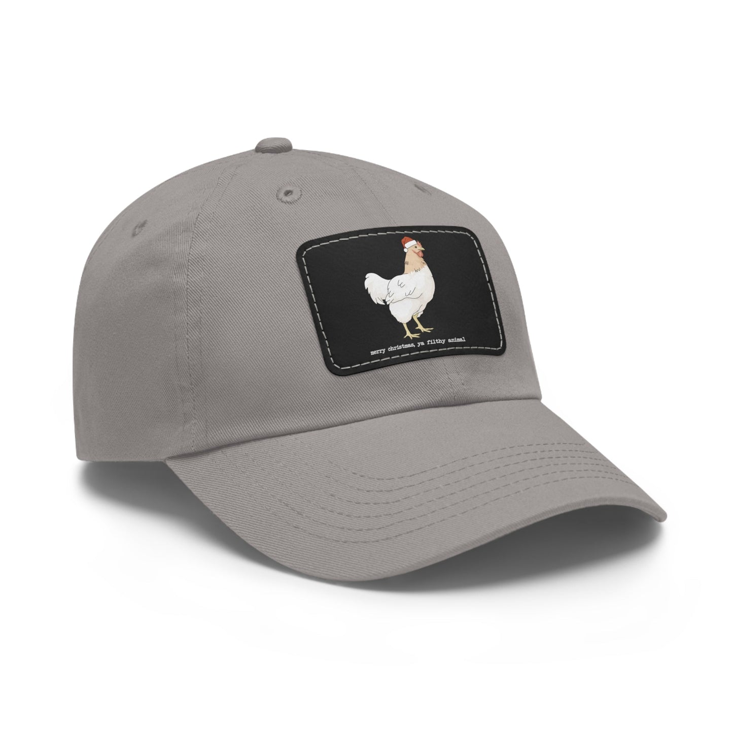 Christmas Chicken | Dad Hat - Detezi Designs-16506004580108979305