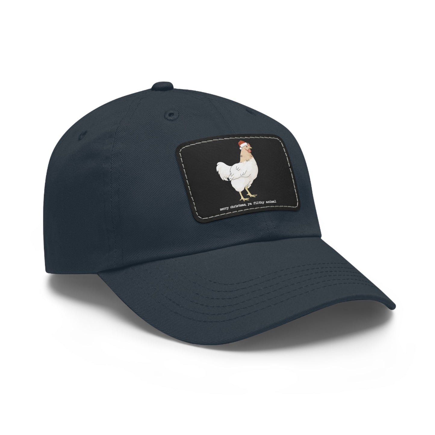 Christmas Chicken | Dad Hat - Detezi Designs-16506004580108979305