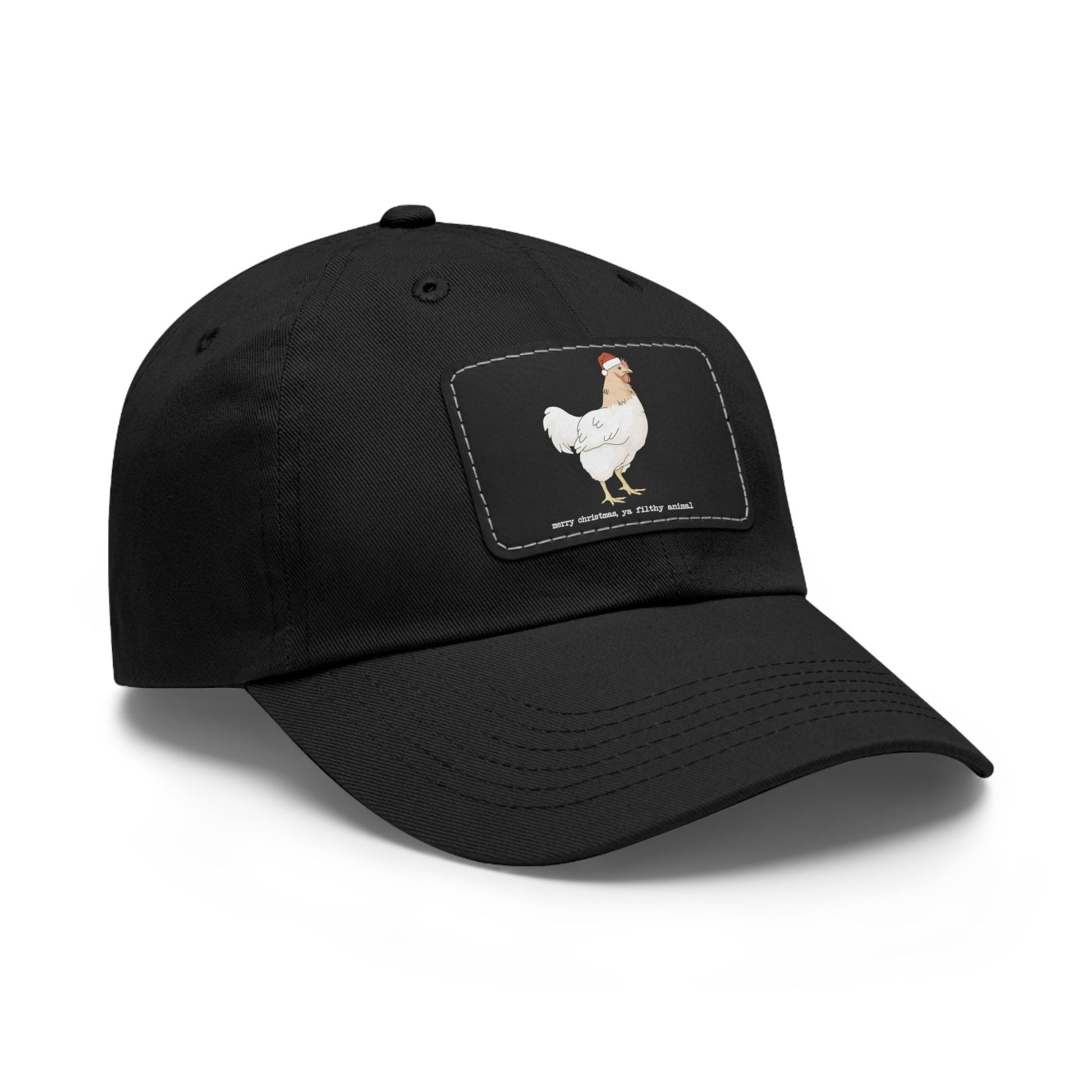 Christmas Chicken | Dad Hat - Detezi Designs-16506004580108979305