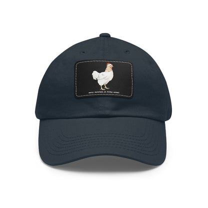 Christmas Chicken | Dad Hat - Detezi Designs-23898518665257092553