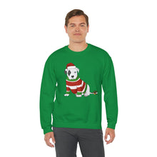 Load image into Gallery viewer, Christmas Puppy | Crewneck Sweatshirt - Detezi Designs-29446099393904100005
