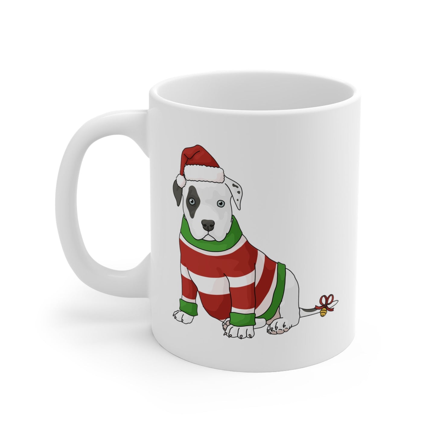 Christmas Puppy | Mug - Detezi Designs-19918872320952730318