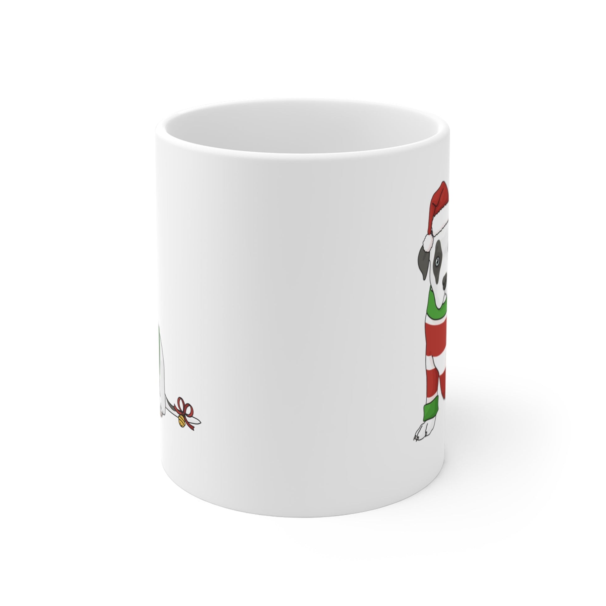 Christmas Puppy | Mug - Detezi Designs-19918872320952730318