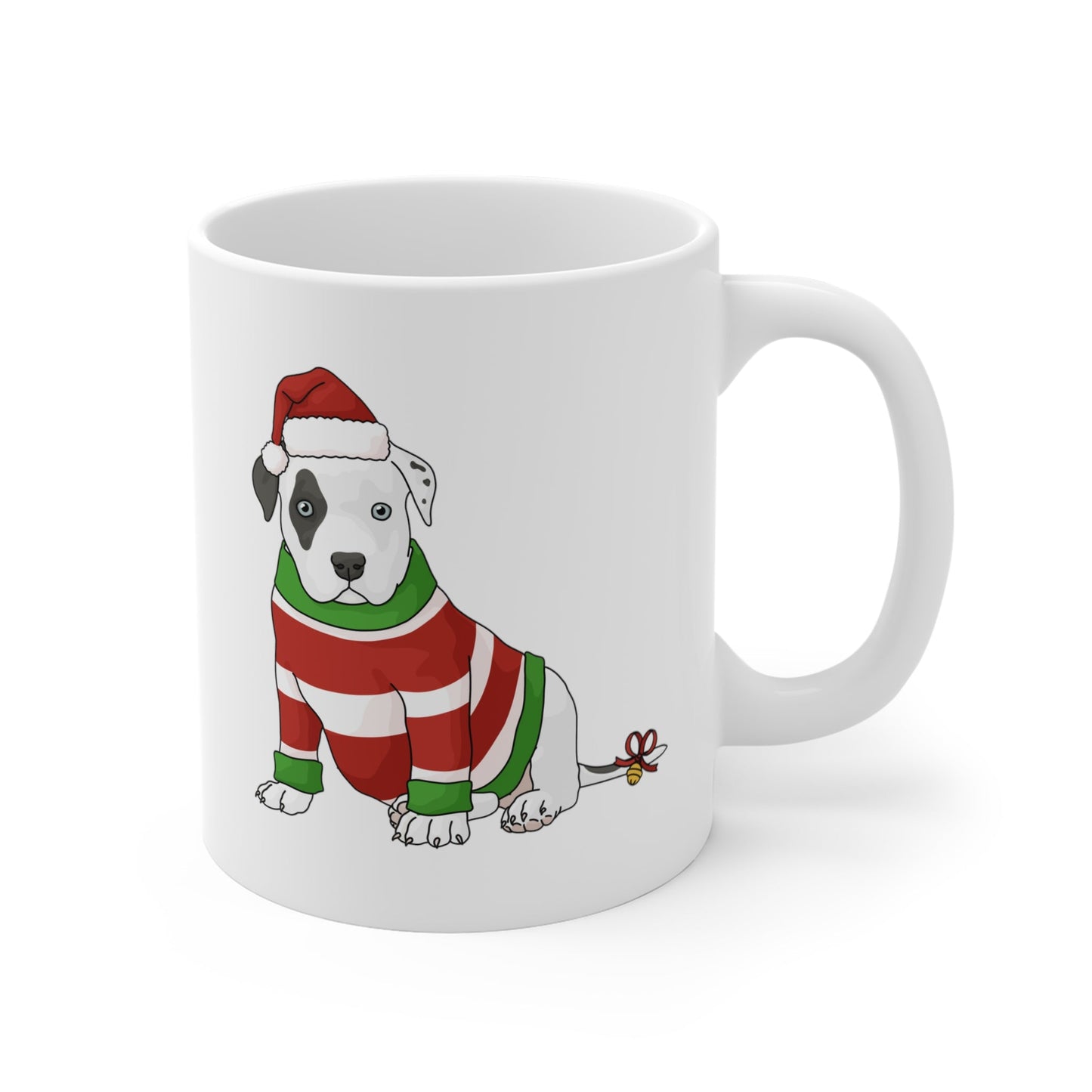 Christmas Puppy | Mug - Detezi Designs-19918872320952730318