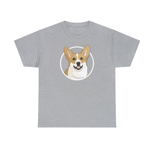 Corgi Circle | T-shirt - Detezi Designs-24285551220309200534