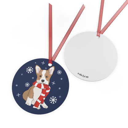 Corgi Puppy | 2023 Holiday Ornament - Detezi Designs-10691202582843777009