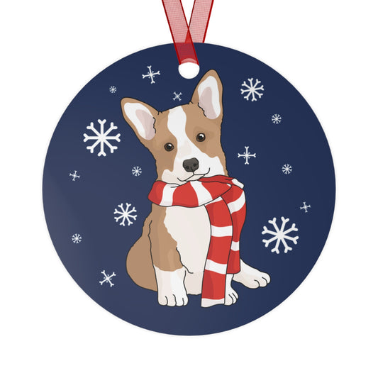 Corgi Puppy | 2023 Holiday Ornament - Detezi Designs-10691202582843777009