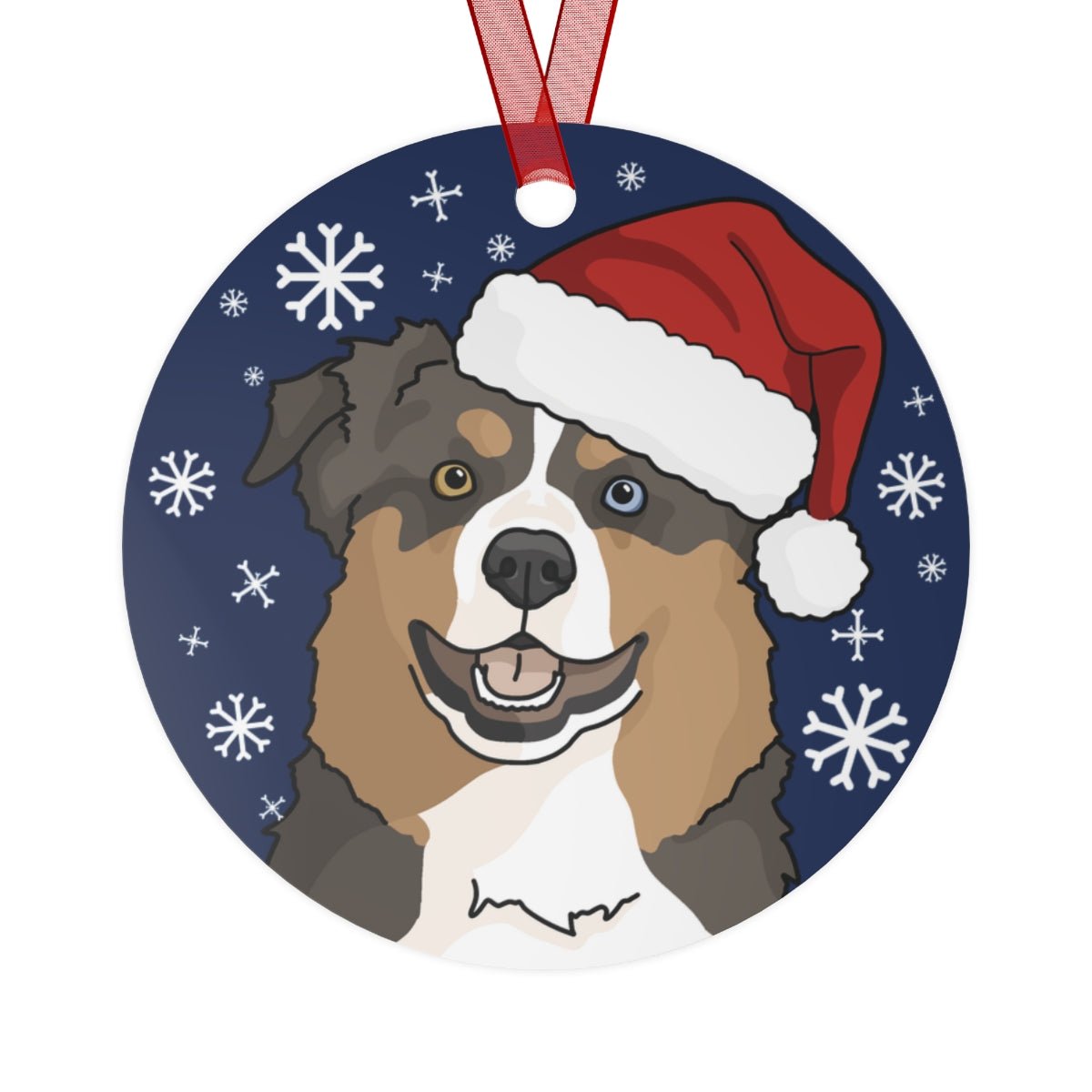 Custom Christmas Ornament | Pet Portraits - Detezi Designs-CPP010