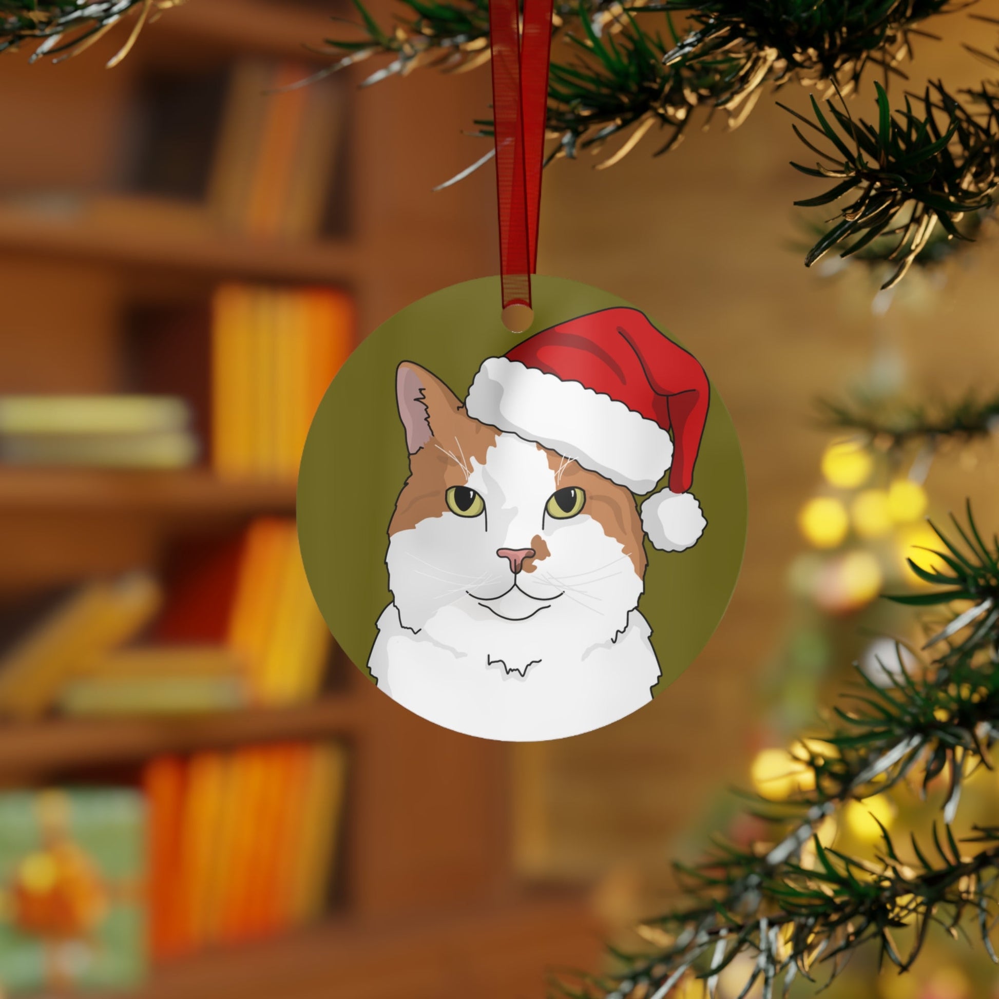 Custom Christmas Ornament | Pet Portraits - Detezi Designs-CPP010