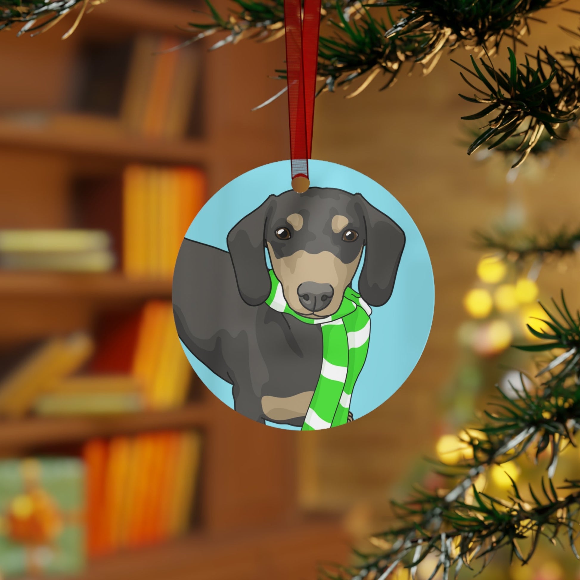 Custom Christmas Ornament | Pet Portraits - Detezi Designs-CPP010