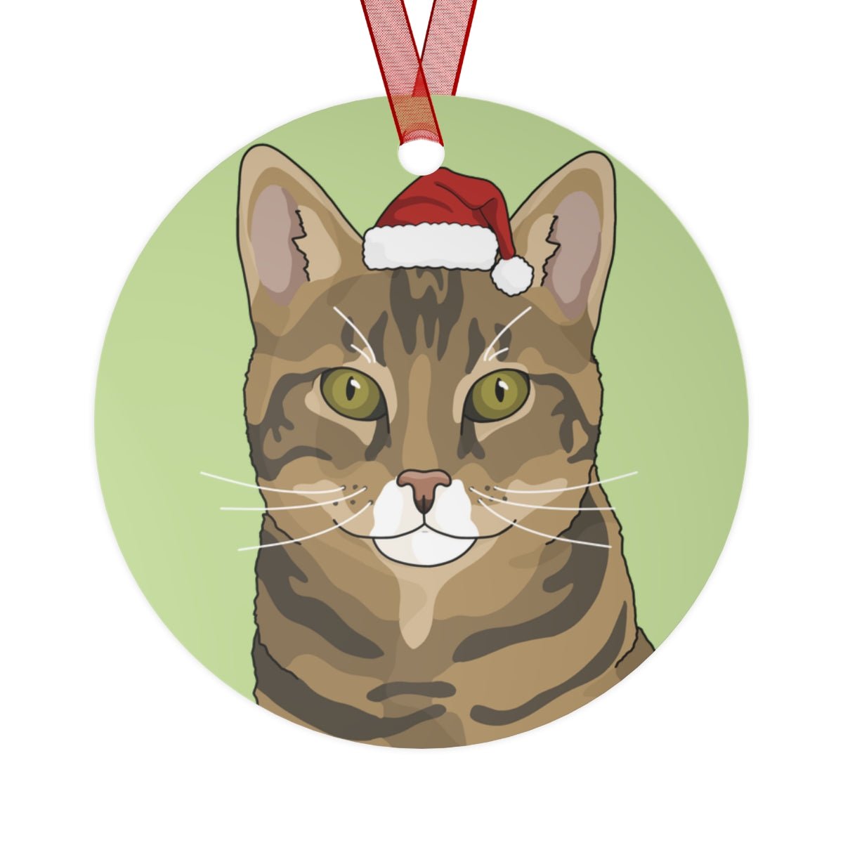 Custom Christmas Ornament | Pet Portraits - Detezi Designs-CPP010