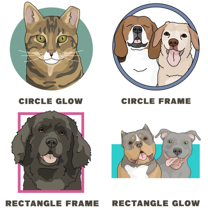 Custom Pet Portrait - Detezi Designs-CPP001