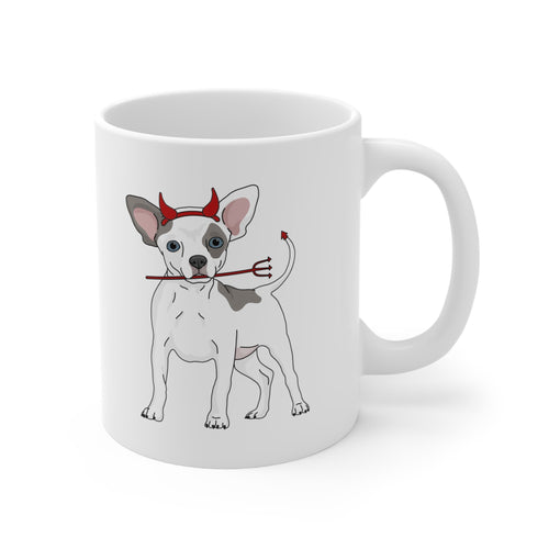 Devil Puppy | Mug - Detezi Designs-10353633175443857994