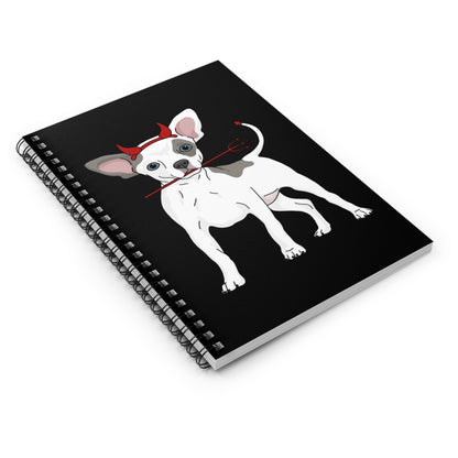 Devil Puppy | Notebook - Detezi Designs-15859031721017346275