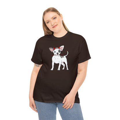 Devil Puppy | T-shirt - Detezi Designs-22714233896843956626