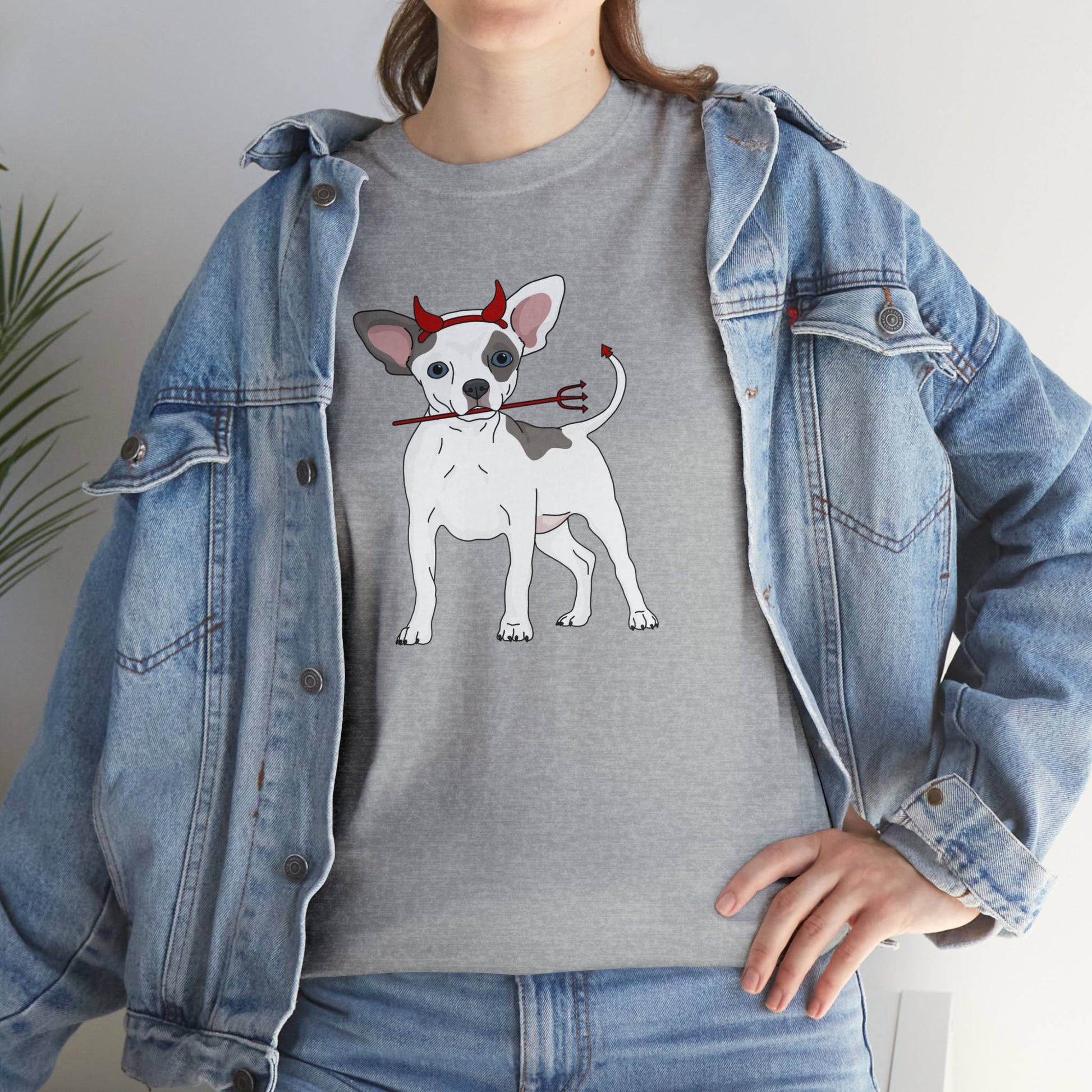 Devil Puppy | T-shirt - Detezi Designs-22714233896843956626