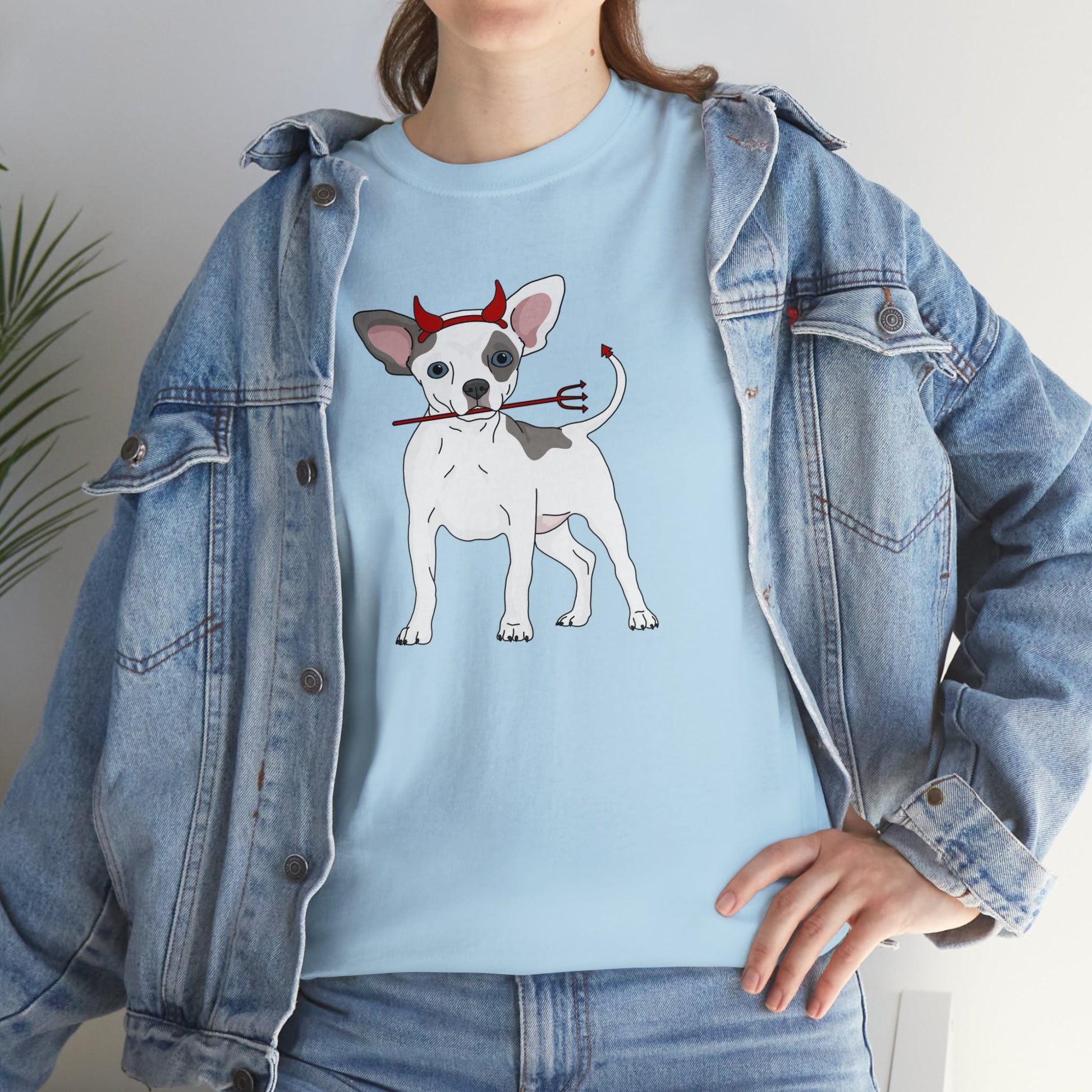 Devil Puppy | T-shirt - Detezi Designs-22714233896843956626