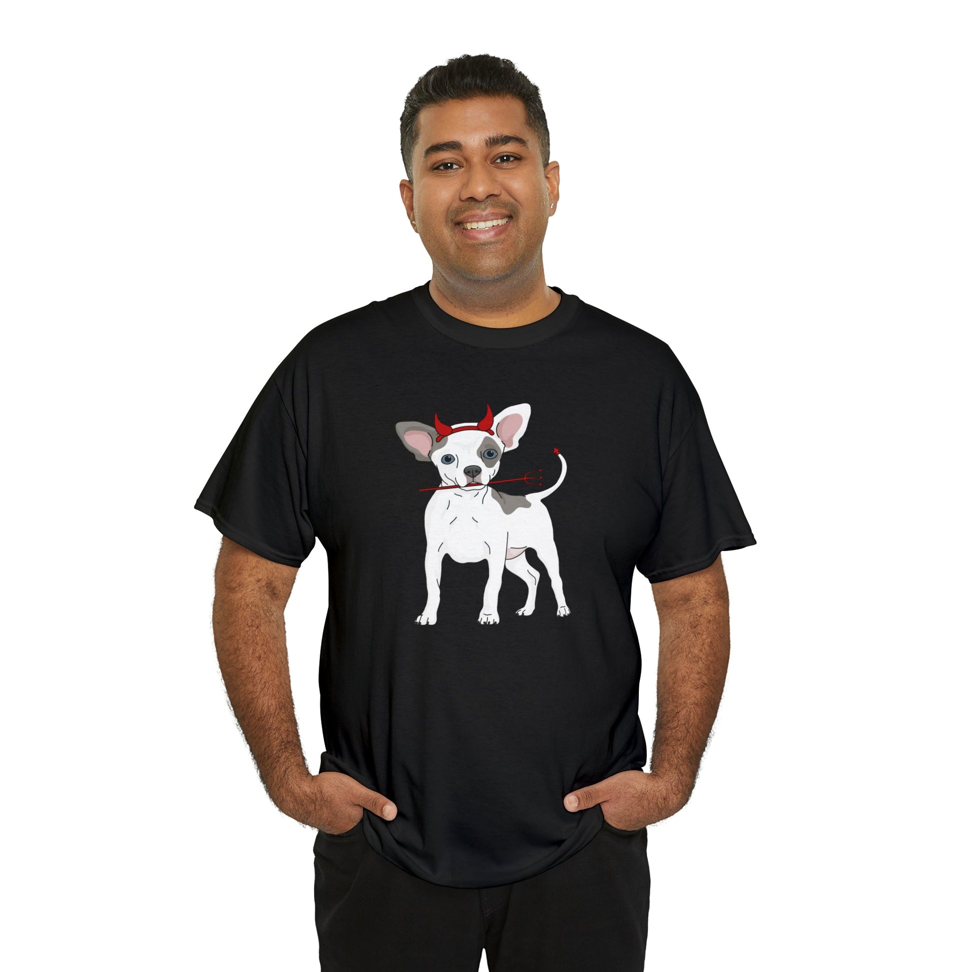 Devil Puppy | T-shirt - Detezi Designs-22714233896843956626