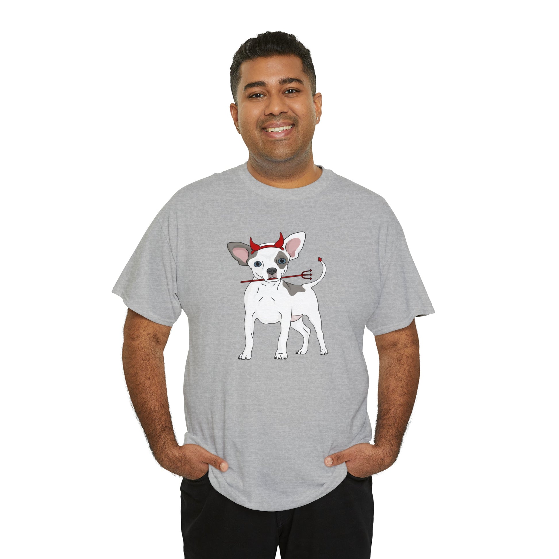 Devil Puppy | T-shirt - Detezi Designs-22714233896843956626