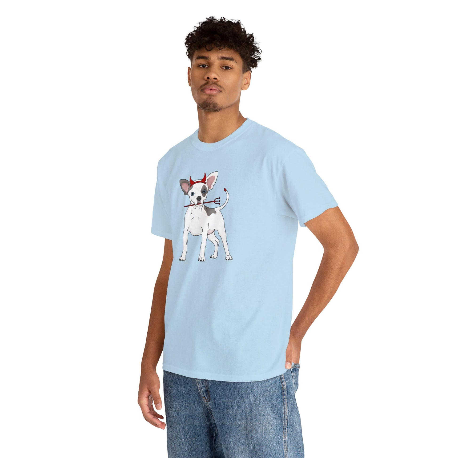 Devil Puppy | T-shirt - Detezi Designs-22714233896843956626