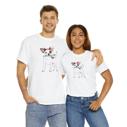 Devil Puppy | T-shirt - Detezi Designs-22714233896843956626