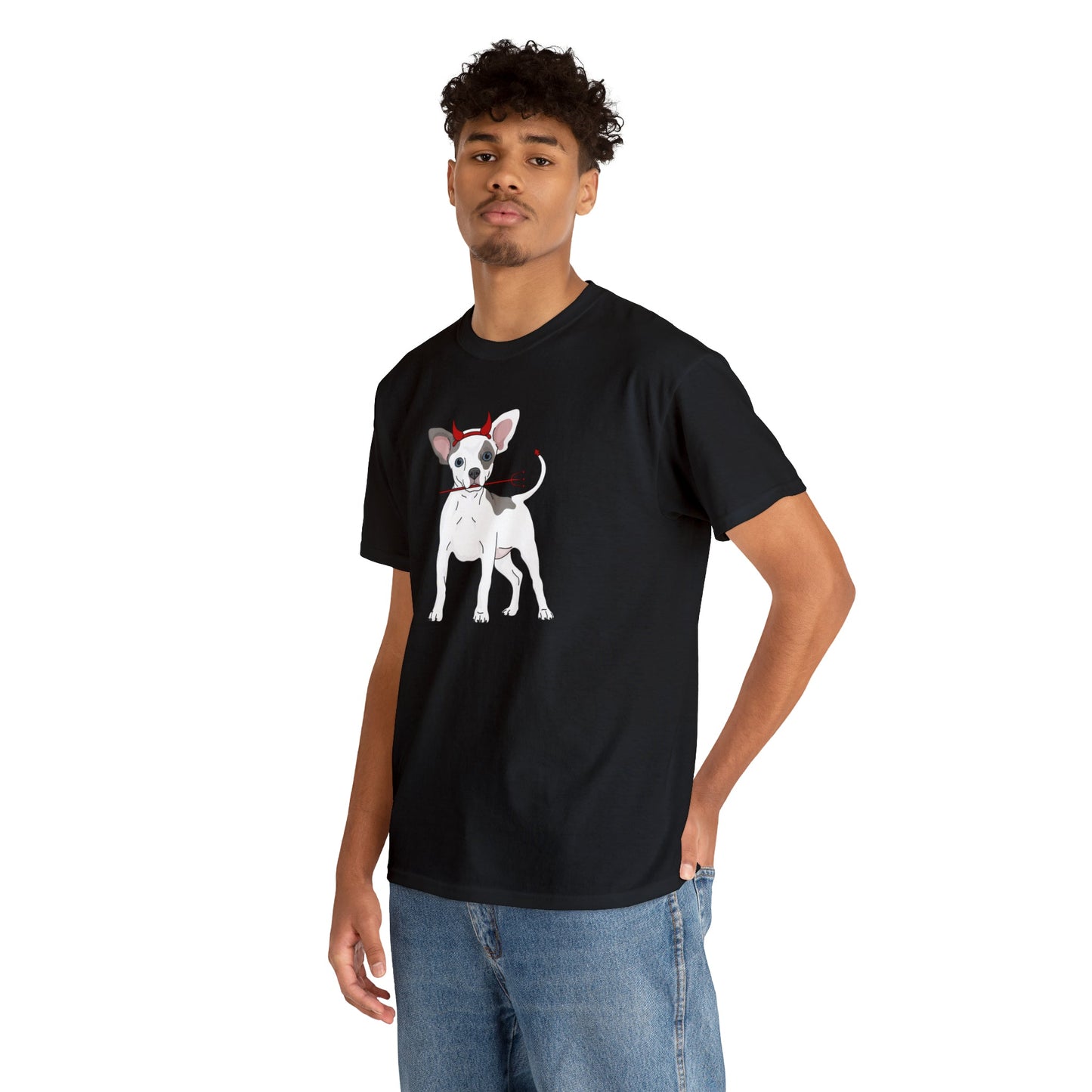 Devil Puppy | T-shirt - Detezi Designs-22714233896843956626