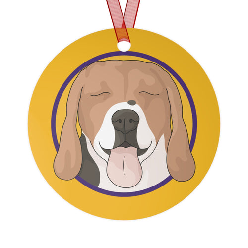 Dewey | FUNDRAISER for Blind Dog Rescue Alliance | 2023 Holiday Ornament - Detezi Designs-29243525932267803082