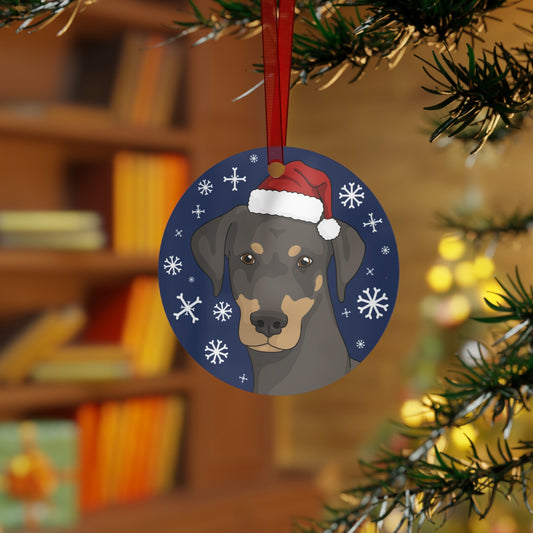 Doberman | 2023 Holiday Ornament - Detezi Designs-23721262337460361817