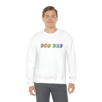 Dog Dad | Crewneck Sweatshirt - Detezi Designs-30638254110085605383