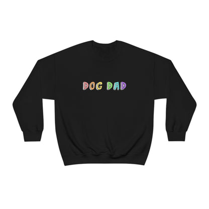 Dog Dad | Crewneck Sweatshirt - Detezi Designs-39559986233927261960