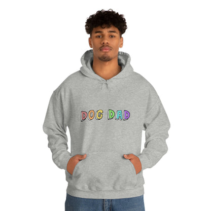 Dog Dad | Hooded Sweatshirt - Detezi Designs-12315499435334947102