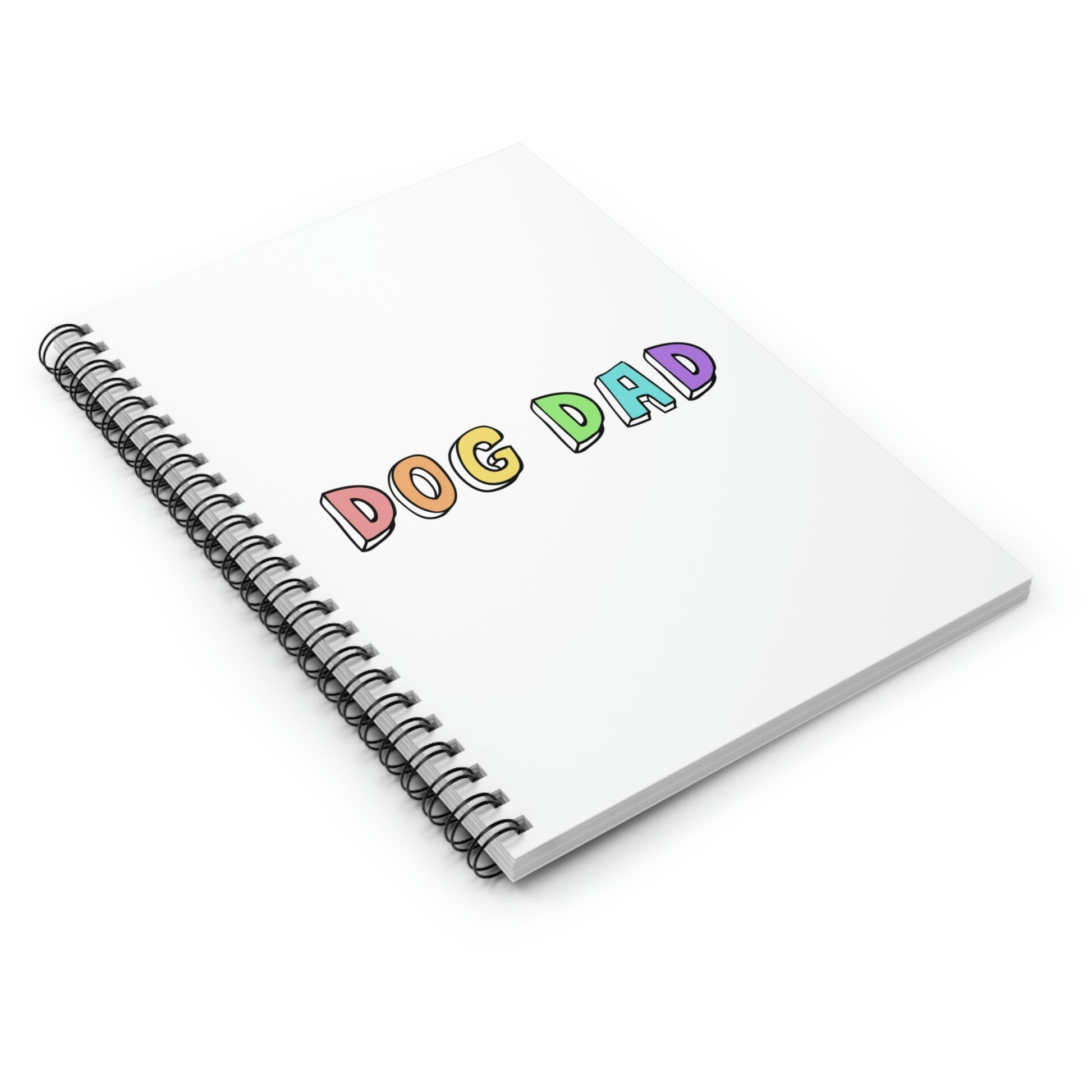 Dog Dad | Notebook - Detezi Designs-71886999573190868806